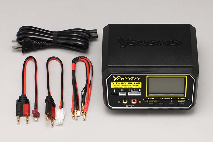 ヨコモ YZ-114 SPBC バランス 急速充放電器 AC / DC ラジコン ミニ四駆 