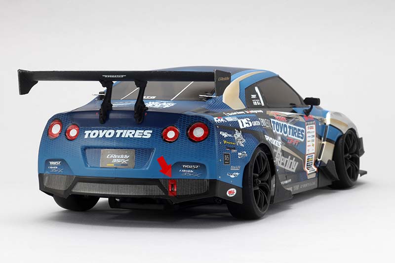 ドリフトパッケージ D1バージョン GReddy R35 SPEC-D - ラジコンカー 