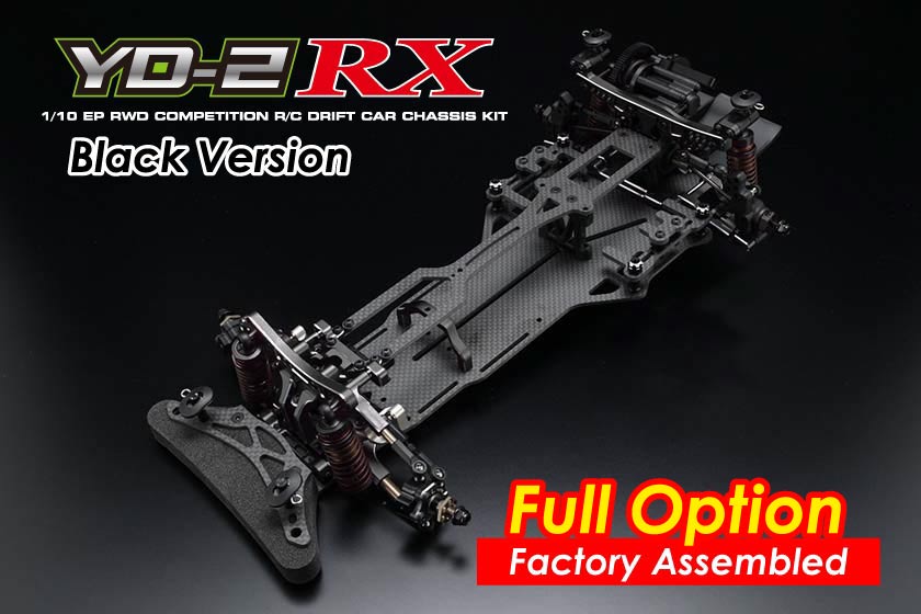 RWDドリフトカー YD-2RX オプション付き 組み立て済みシャーシ