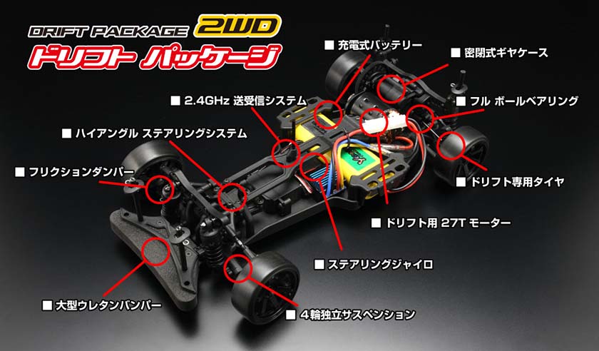 ラジコン ヨコモ 2WD ドリフトパッケージ - ホビーラジコン